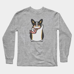 Maneki Corgi Long Sleeve T-Shirt